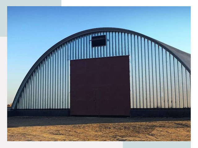 Арочные ангары в Лениногорске