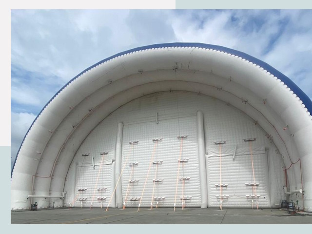 Пневмокаркасные ангары от СтальСтрой-Лнр по цене от 619 руб.