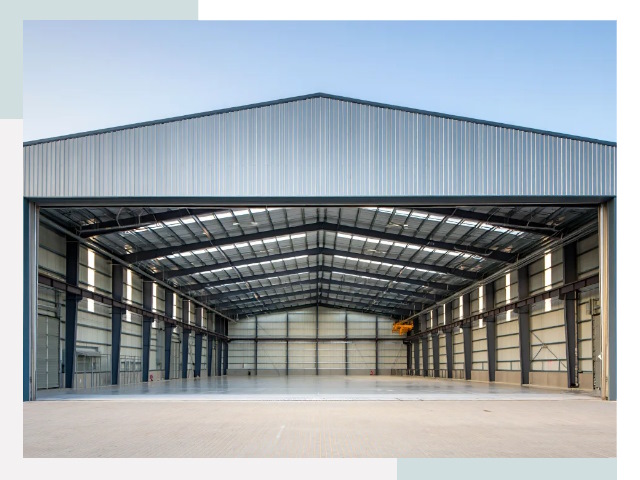 Большие ангары в Лениногорске