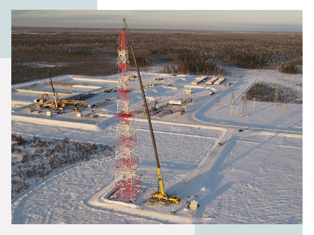 Мачты связи в Лениногорске