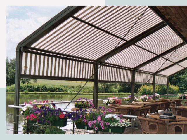 Элегантные навесы для кафе от 619 руб в Лениногорск