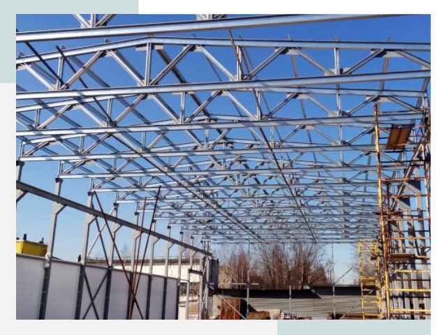 Металлокаркасы для складов в Лениногорске